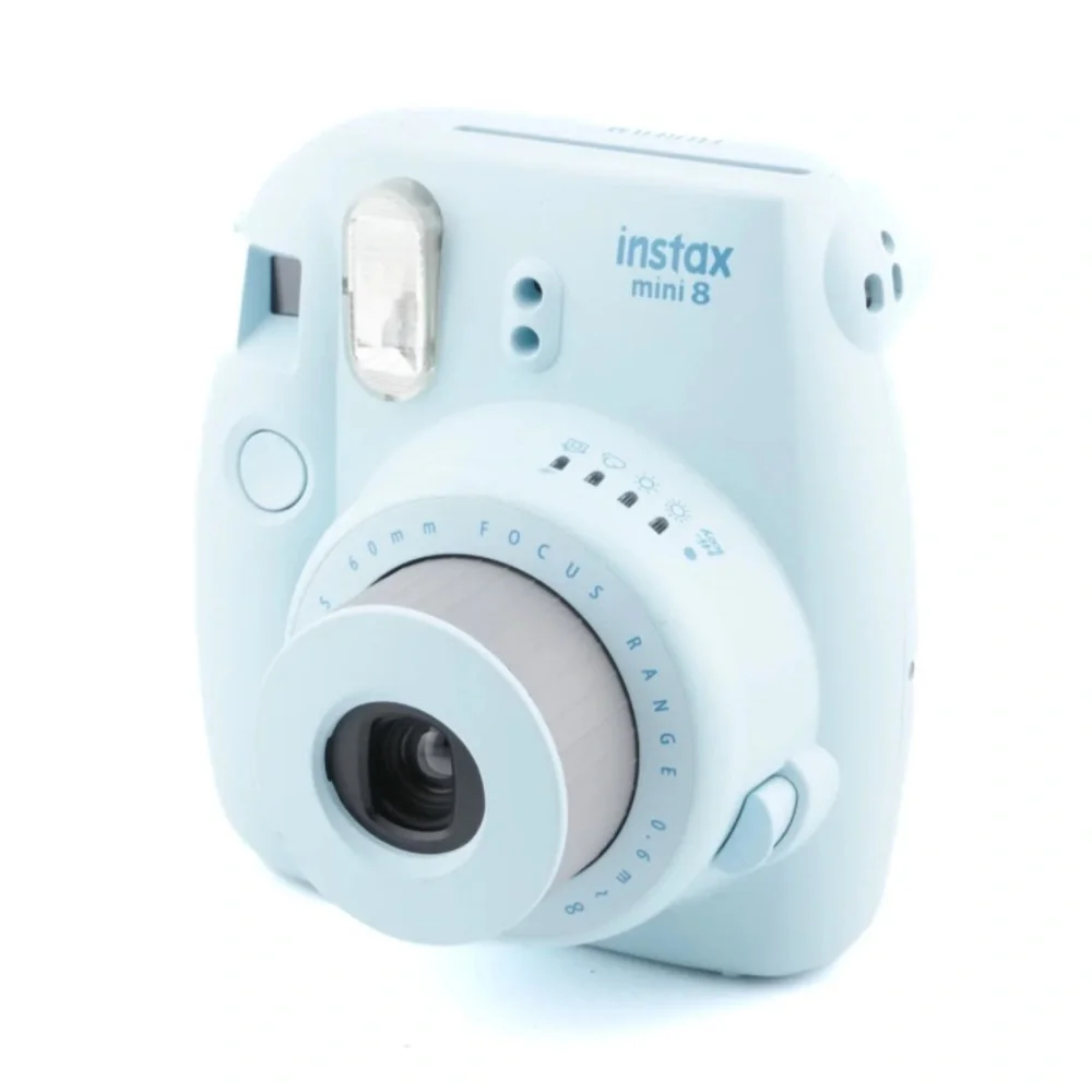 Instax Mini 8 Camera in Soft Blue - Picture 1 of 5